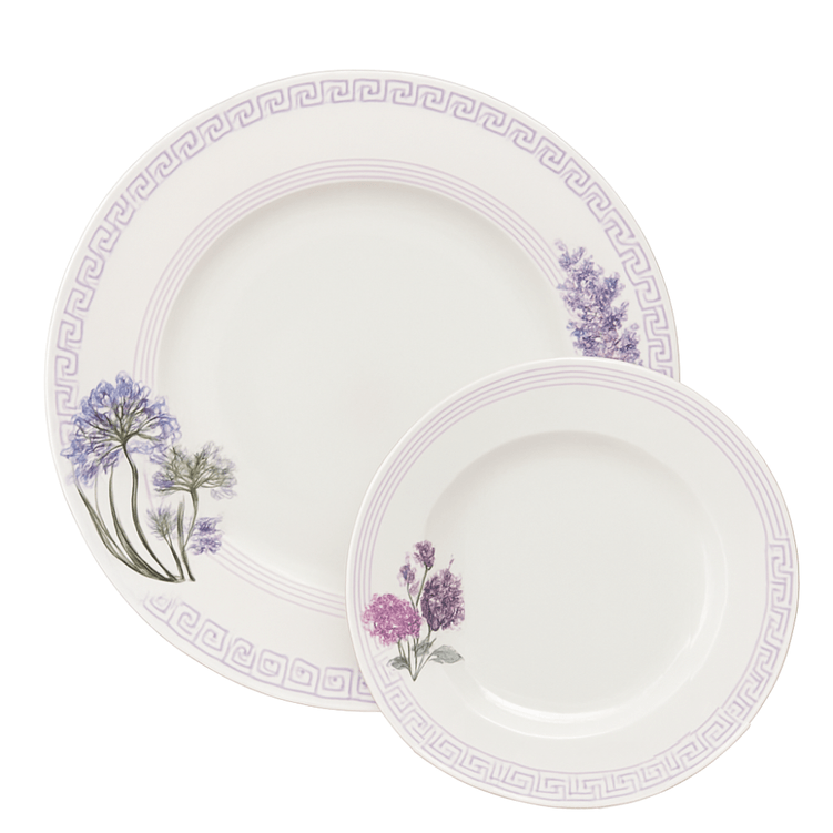 Jogo Para Bolo Lilic - Ce Porcelana -2- Jogo Para Bolo Lilic - Ce Porcelana -2-